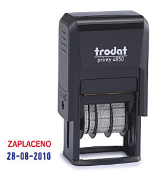 TRODAT 4850 Zaplaceno