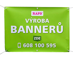 REKLAMNÍ PLACHTY (BANNERY)