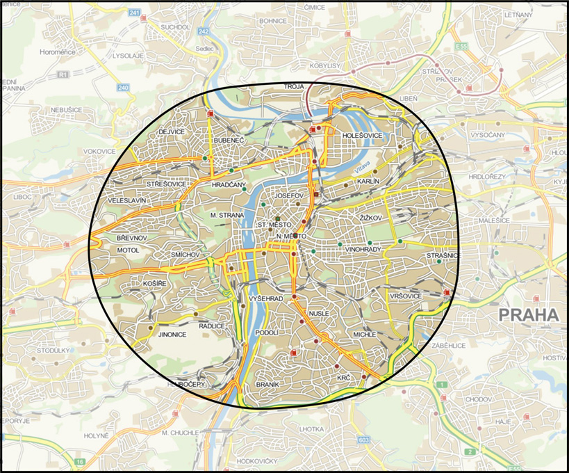 Doprava po Praze kurýrem RAFO